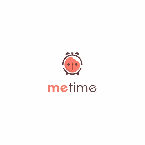 design a modern logo for snack company named Me Time