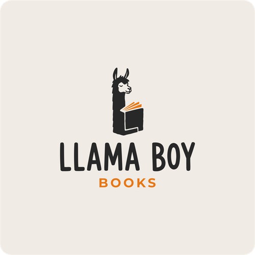 llama boy logo