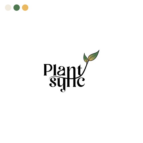 Plant Sync Software Logo Design