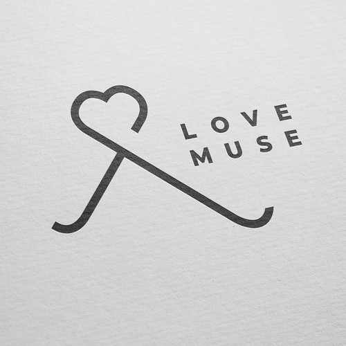 Love Muse Korean Influenced Fashionable and Evergreen Logo Design 1