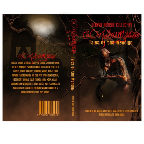 Horror Book Cover design