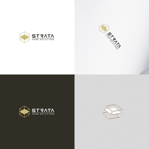 Logo design for Strata Home Solutions.