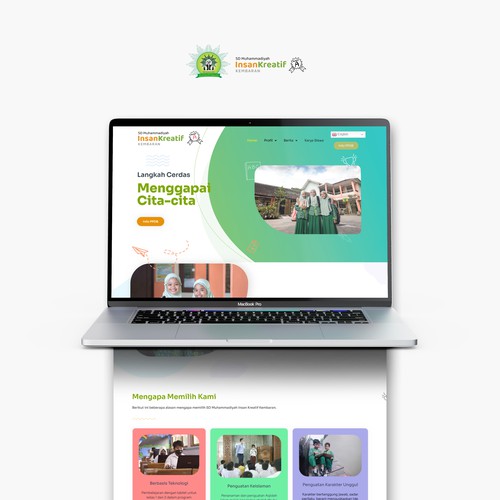 Elementary School Website Design