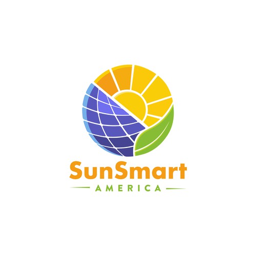 Logo for solar sales company