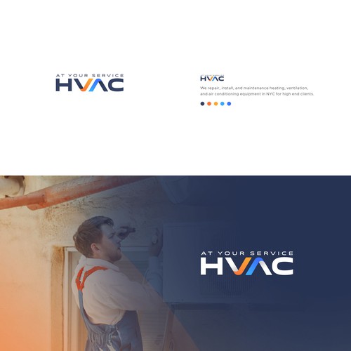 HVAC Logo design