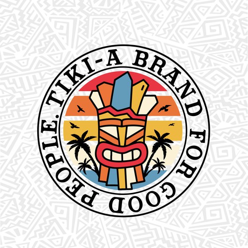 TIKI brand T-shirt design