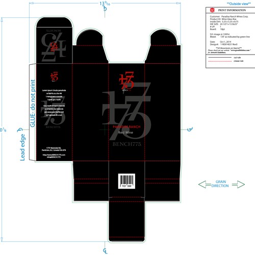 Wine Glass Box Design