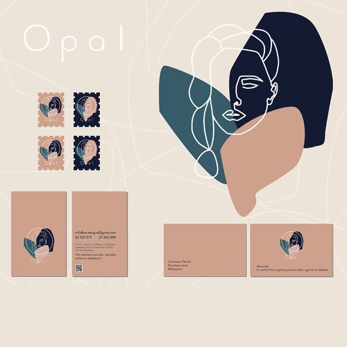 OPAL -  Jewerly brand / Logo & Visual Identity