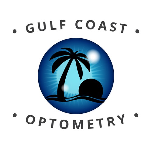 Visionary Logo concept for a coastal optometrist.