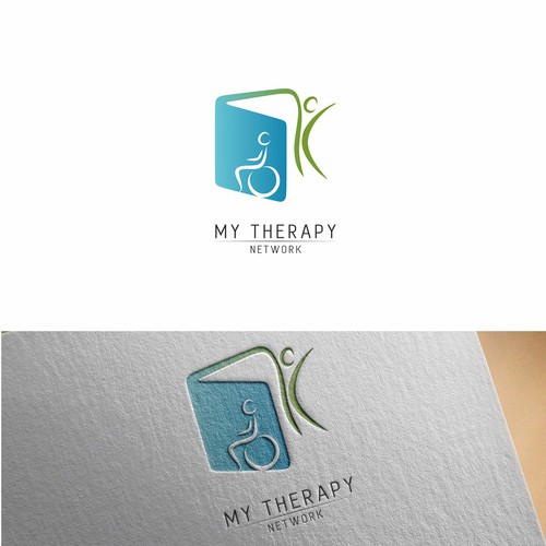 Logo concept for health education start up