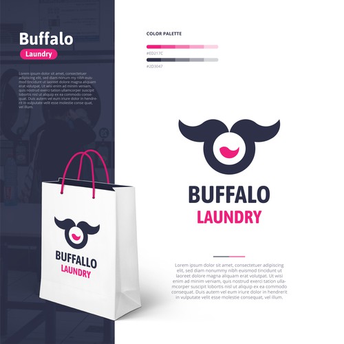 Buffalo Laundry Logo Design Inspirations