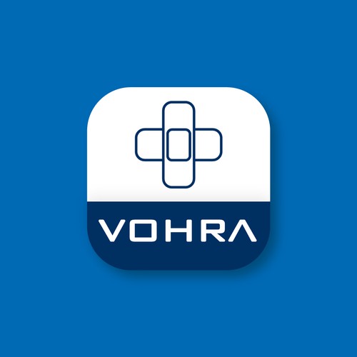 Vohra Medical App Icon Design 