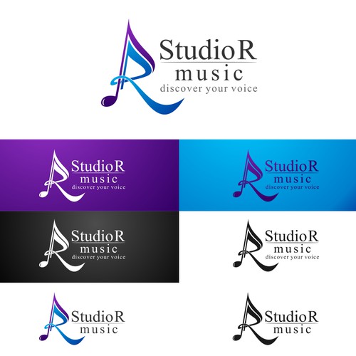 Studio R Music needs a new logo