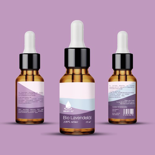Essential Oil Dropper-Bottle Label