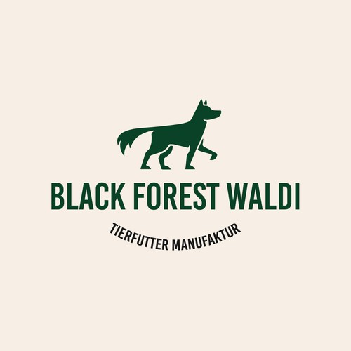 Logo for butcher in the Black Forest specialising in dog treats