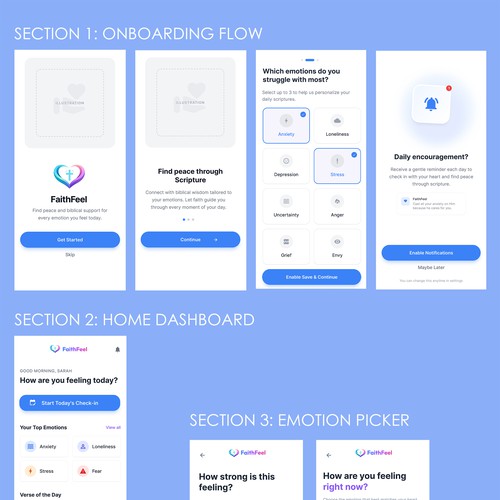 Bible based emotional support