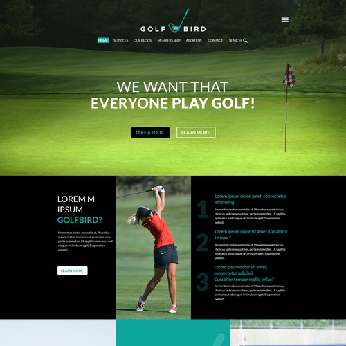 Golf web