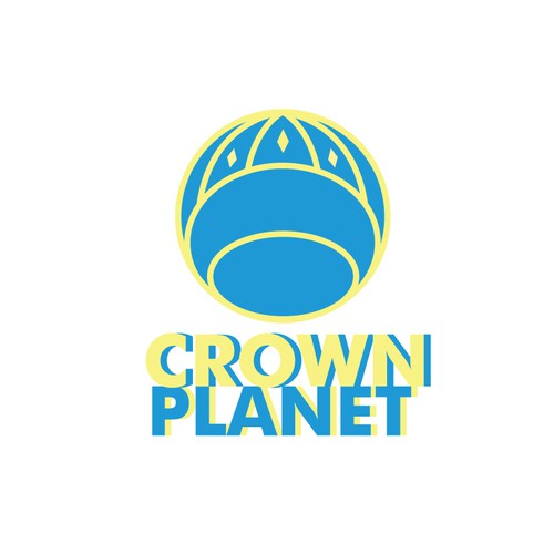 Looking for a crown holder to create a perfect logo for a hat company. Crown Planet