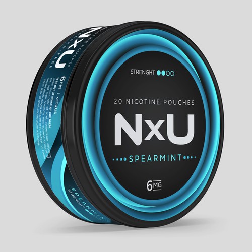 Nicotine pouch packaging design