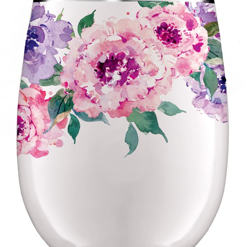 Wine glass design