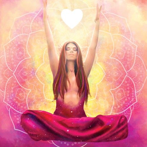 Cover for a spiritual book