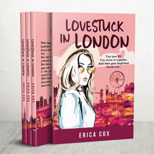 Cover needed for bestselling romantic novel, set in London!