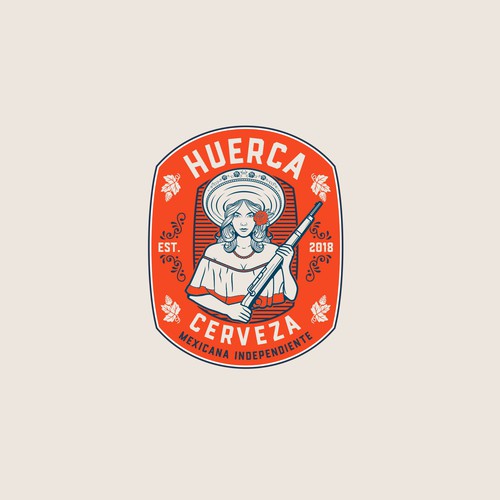 Huerca Craft Beer Logo Design