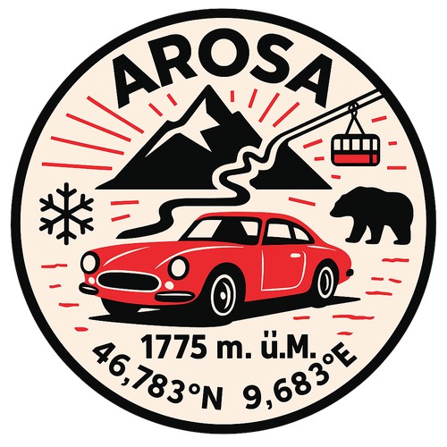 Sticker design submission for Arosa