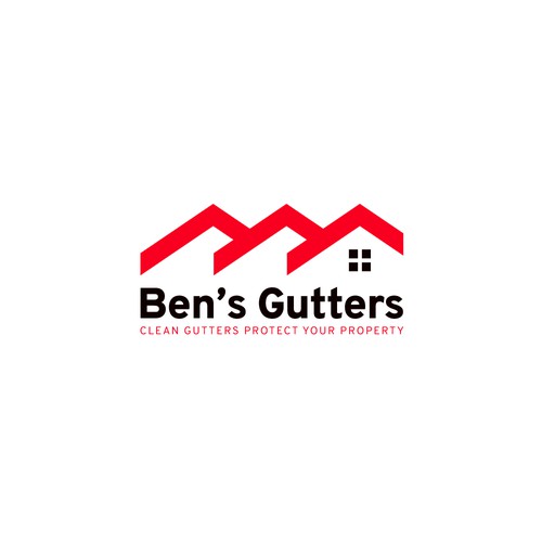 BEN'S GUTTERS LOGO DESIGN