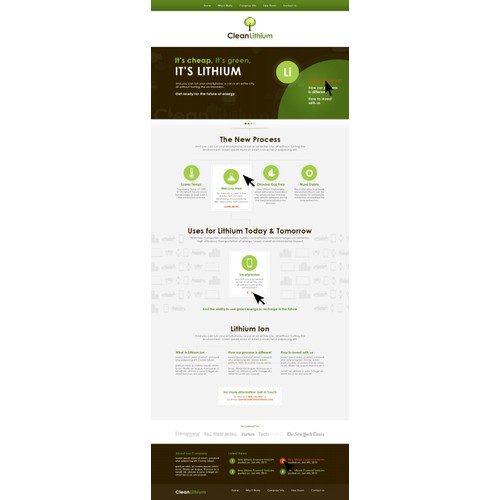 Green Concept for Website