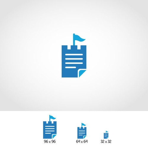 Design an icon and logo for CastlePoint
