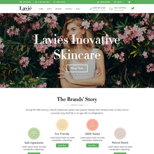 Premium Cosmetics Brand Needs a Fresh, Premium Web-Design