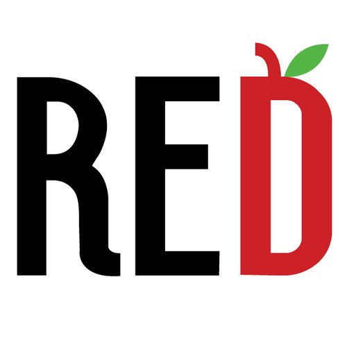 Minimalist Logo for RED APPLE KITCHEN