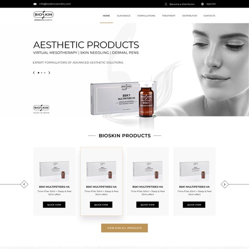 SkinCare Mockup Design