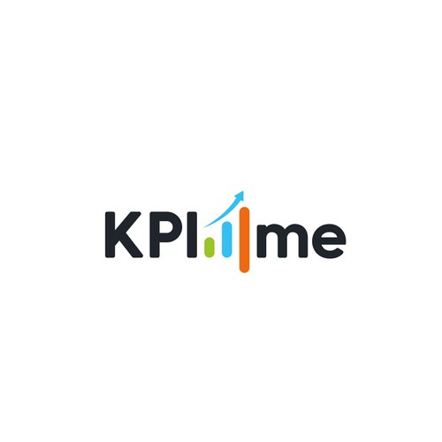 KPI4me Logo Identity Design