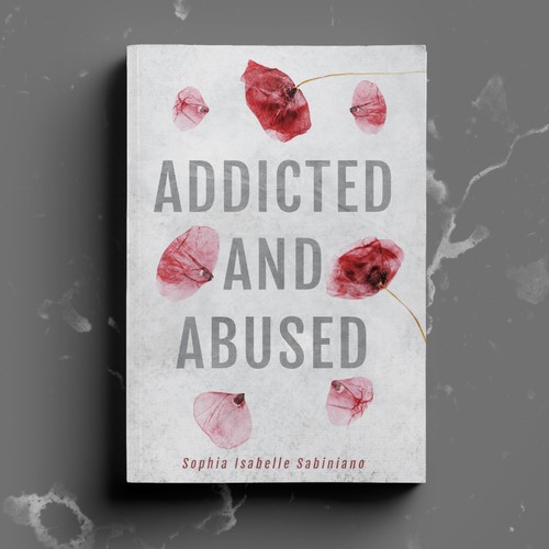 Delicate cover for a non-fiction book about trauma and healing