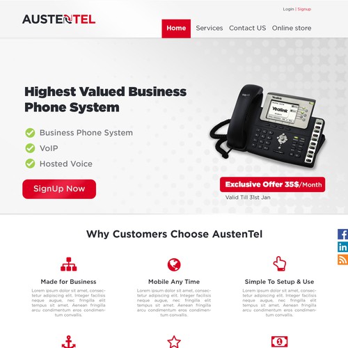 AusteTel Official Website