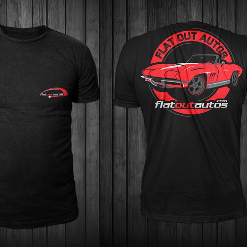 FlatOutAutos t-shirt