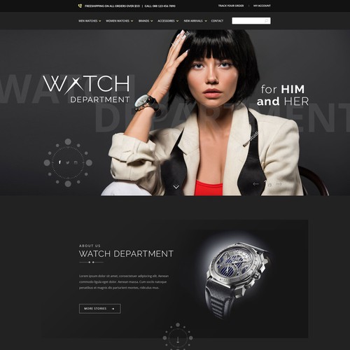 Watch Department, luxury branded watches for man and woman.