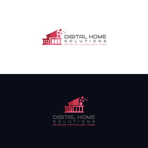 Logo Design for Digital Home Solutions