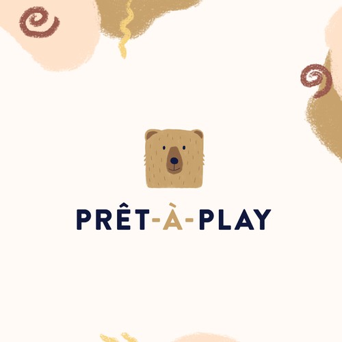 Logo identity for Prêt-à-Play