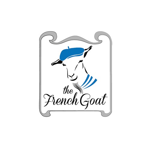 Design a logo for The French Goat restaurant