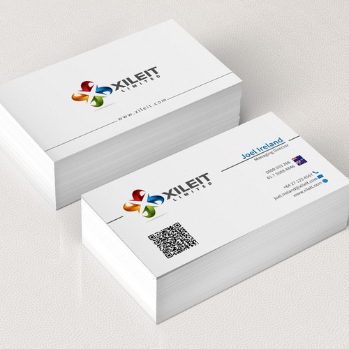 Looking for a professional approach to our business cards!