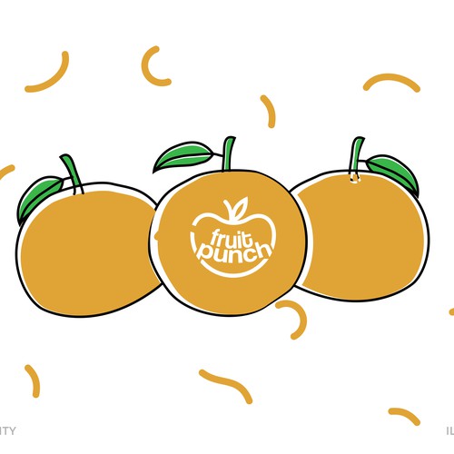 fruit punch Logo Design