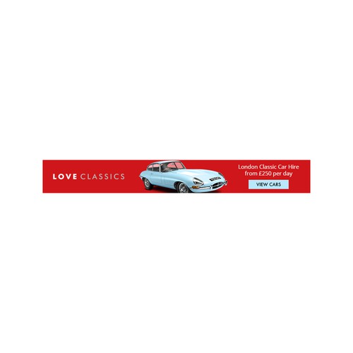 Animated html5 banner for LoveClassics