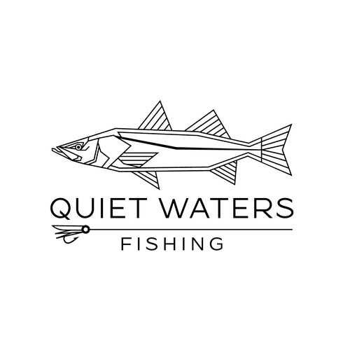 Quiet Waters fishing Logo