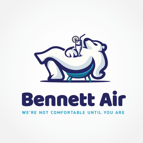 Logo for a HVAC company