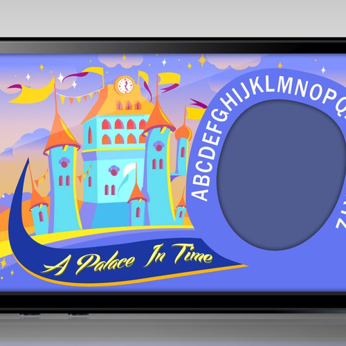 Create a magical PALACE and 4 characters who live in it!