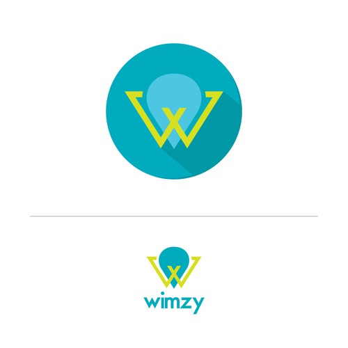 Concept design App Icon with the initials W