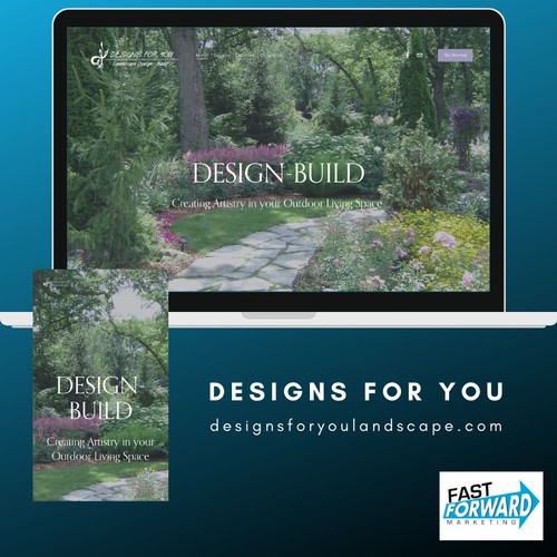 Squarespace Website for Landscape Designer